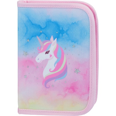 Baagl Училищен моливник Rainbow Unicorn BAAGL | Rozov | Момичешки | ЕДИН РАЗМЕР