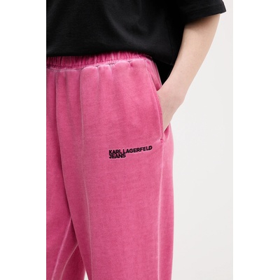 Karl Lagerfeld Jeans Памучен спортен панталон Karl Lagerfeld Jeans (B1W10090)