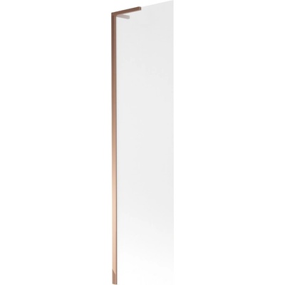 Mexen Next L вана екран с 1 крило 50 x 150 см, матирано, розово злато - 895-050-000-03-30-60 (895-050-000-03-30-60)