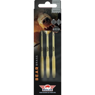 Bull's Bear Brass Soft Tip Šipky 18g