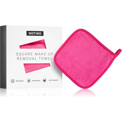 Notino Spa Collection Square Makeup Removing Towel кърпа за отстраняване на грим цвят Pink