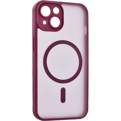 Gigapack iPhone 13 GIGAPACK Силиконов калъф за телефон, удароустойчив, MagSafe, БОРДО GP-187843 (GP-187843)