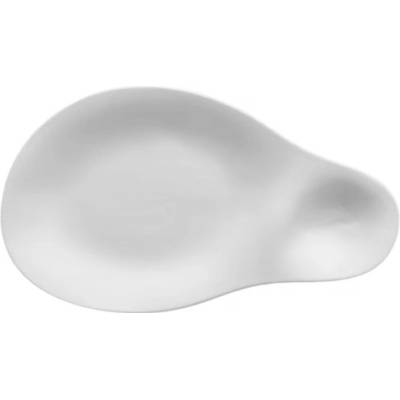 Mělký talíř Cookplay Tears Duo 34,5 × 20,5 × 2,3 cm, bílý