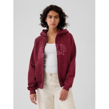 GAP Винтидж мек суитшърт с цип GAP GAP | Cherven | ЖЕНИ | XXS