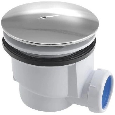 AQUALINE vaničkový sifón 90 mm ABS/chróm PF408