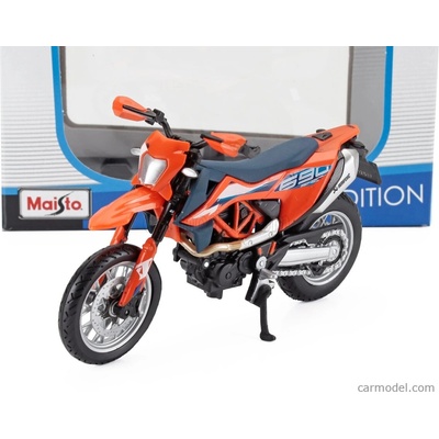 Maisto KTM 690 Smc R 2023 Oranžová Černá 1:18