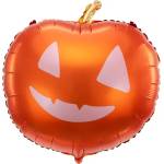 PartyDeco Балон от фолио мат - Тиква 40 х 40 см