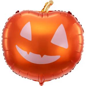 PartyDeco Балон от фолио мат - Тиква 40 х 40 см