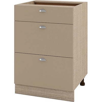 ИРИМ Долен кухненски шкаф Сити МФ-Капучино мат-11-57 60 см