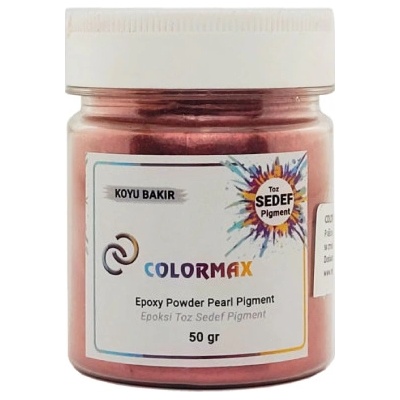 Colormax Pigment práškový perleťový tmavomedený prášok 50 g