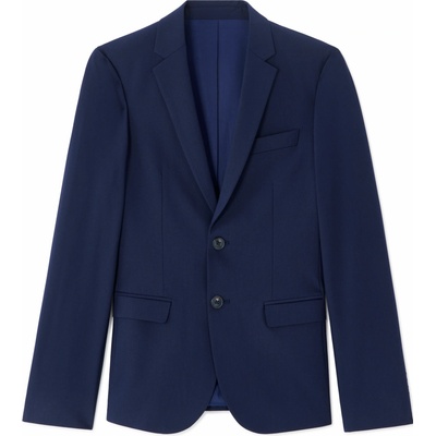 CELIO slim fit oblekové bi-stretch sako modrá