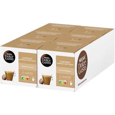 NESCAFÉ Кафе капсули NESCAFE Dolce Gusto Cortado Espresso Macchiato, 96 напитки