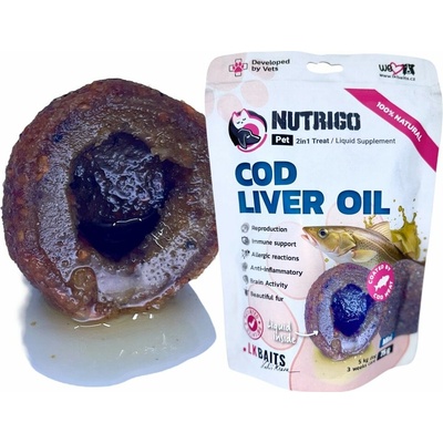 LK Baits Pet Nutrigo Dog Supplement Cod Liver Oil Mini 75 g