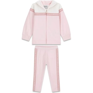 Guess Спортен екип за мини момиче в бледо розово Guess