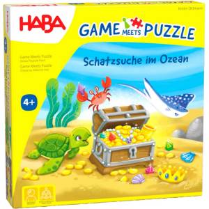 HABA Настолна игра с пъзел Съкровища - Детска (2011723001)