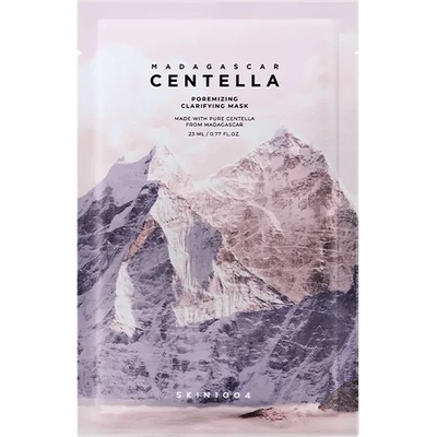 Skin1004 Madagascar Centella Poremizing Clarifying Mask - Почистваща маска за стесняване на порите с лист за лице - 1бр/23мл