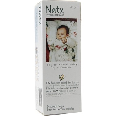 Vrecká na plienky bez vône Naty Nature Babycare 50 ks