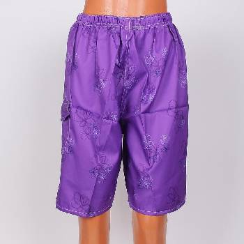Image 1 of Мъжки шорти в лилаво с цветя
