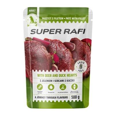 Super Rafi s jeleními a kachními srdci 500 g