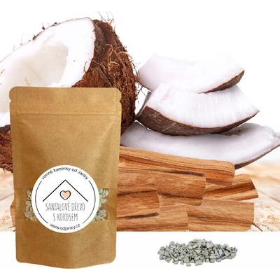 Od Janky Vonné kamínky Santalové dřevo s kokosem 60 g – Zboží Dáma