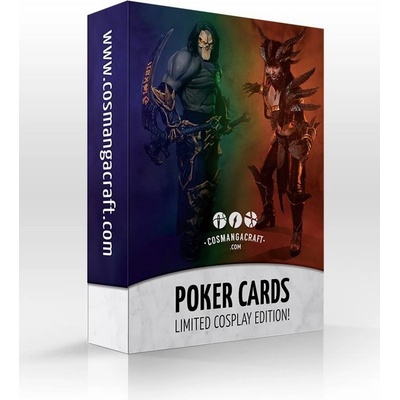 Cosplay Poker cards – Zboží Dáma