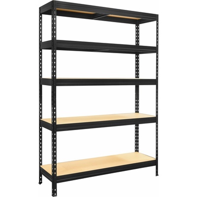 Kovona Praktik VRPRV1801204505C0001 1800 x 1200 x 450 mm 5 políc čierny