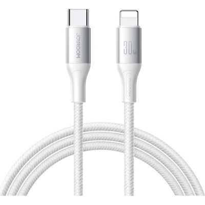 Joyroom S-A28 USB-C PD - Apple Lightning 1m bílý