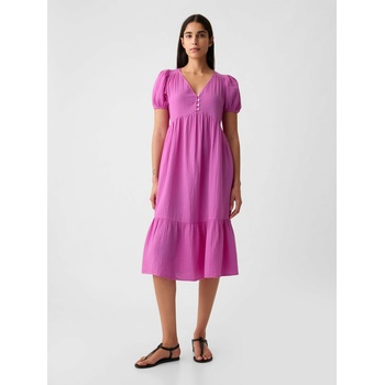 GAP Муселинови миди рокли GAP GAP | Rozov | ЖЕНИ | XXS