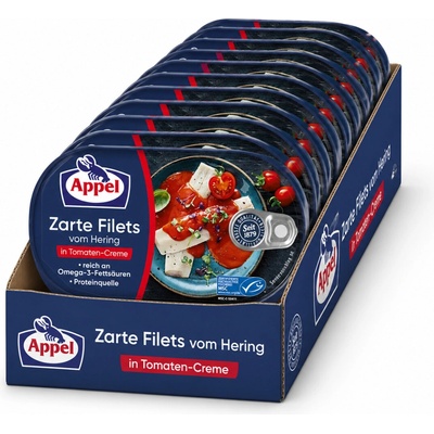 Appel sleďové filety tomátovém krému 10 x 200 g