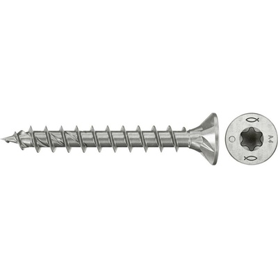Fischer 574118 skrutky do drevotriesky 4.5 mm 35 mm TX Nerezová oceľ 200 ks