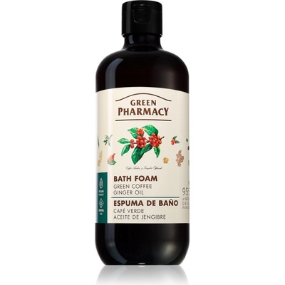 Green Pharmacy Green coffee & Ginger Oil Bath Foam pena do kúpeľa 500 ml