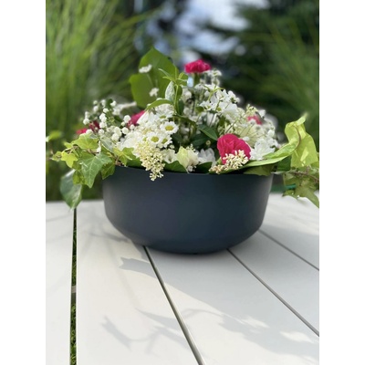 Prosperplast Kvetináč GRACIA LOW DGRS300L 29cm antracit