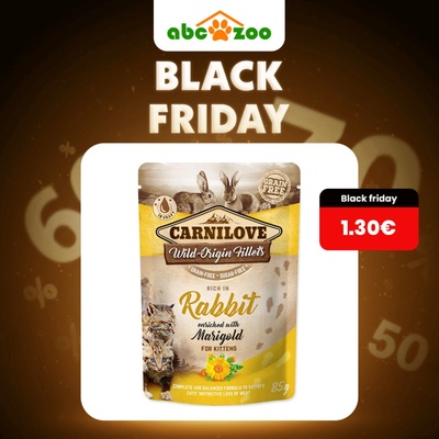 Carnilove Cat Kitten králik a nechtík lekársky 85 g