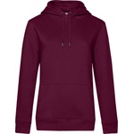 B&C Collection B&C QUEEN HOODED_° / Дамски суичър с качулка - бордо S (01W02Qx5501)