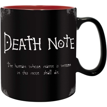 ABYstyle Чаша ABYstyle Animation: Death Note - Black & Red, 460 ml (ABYMUG769)