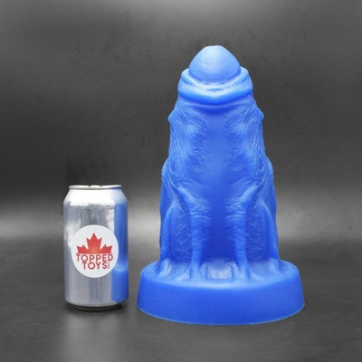 Topped Toys Agon 160 Blue Steel prémiové silikónové dildo 26 x 13 cm