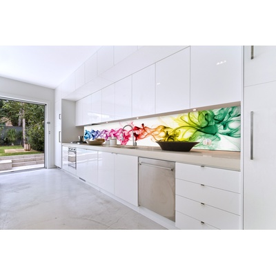 DIMEX ART Фототапет за кухня - цветен дим 420 x 60 см