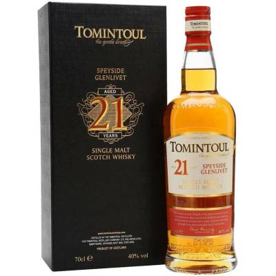 Tomintoul 21y 40% 0,7 l (kazeta)
