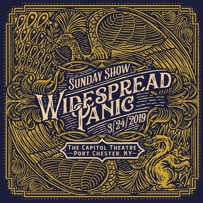 Widespread Panic - Sunday Show: Live At The Capitol Theatre, Port Chester, NY 3/24/2019 (Box Set) (Reissue) (Indie Exclusive) (Limited Edition) (Multicolor Metallic Coloured) (5 LP) (0781057003212)
