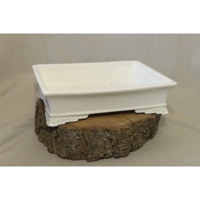 Yixing keramická miska Bílá 26 x 18 x 7 cm