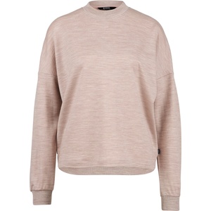 Stoic Дамски вълнен пуловер Stoic Women's MerinoTerry250 BaraSt. Pullover Merino jumper - Shadow Rose Melange - размер XXL (105-7181-0316)
