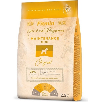 Fitmin dog Mini Maintenance new 2,5 kg