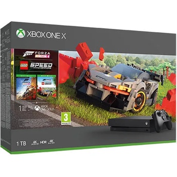 Microsoft Xbox One X 1TB + Forza Horizon 4 + LEGO Speed Champions