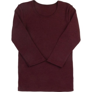 Joha Дамско мериносово термобельо Joha Women's Bouse with 3/4 Sleeves Merino base layer - Burgundy (115-2769-0112)