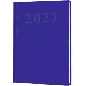  Календар, планирач, a5, ежедневен, 2027, тъмно син (eah2733 / eah2621)
