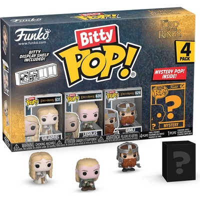 Funko Комплект мини фигури Funko Bitty POP! Movies: The Lord of the Rings - 4-Pack (Series 2) (091846)