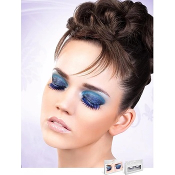 Image 1 of Ефектни мигли в синьо и черно