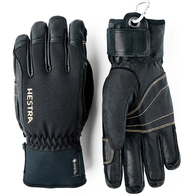 Hestra Ръкавици Hestra Army Leather GTX Short 5 Finger Gloves - Black / Black - размер 7 (EU) (202-1162-0312)