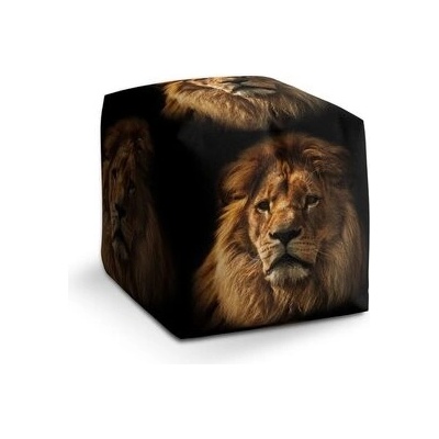 Sablio Taburet Cube Lev: 40x40x40 cm