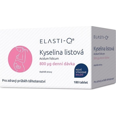 Elasti-Q Kyselina listová 800 180 tablet